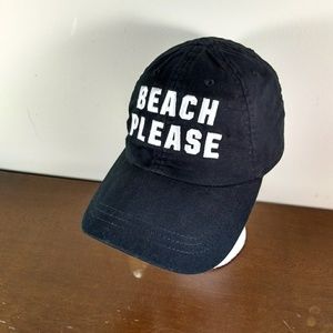 Pink Victoria secret black hat